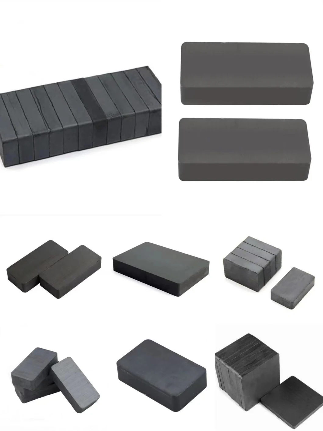 Custom Rare Earth Hard Ceramic Block Ferrite Magnet