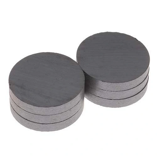 Strong Permanent Ceramic Round Ferrite Disc Magnets for Industrial